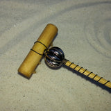 Mini Zen Garden Rake - Metal Orb