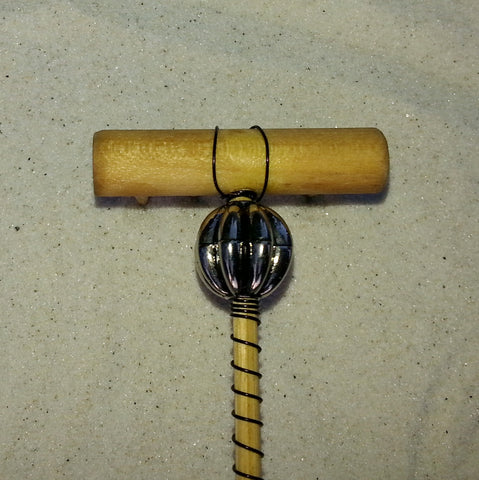 Mini Zen Garden Rake - Metal Orb