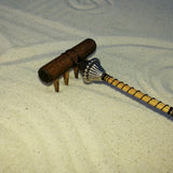 Mini Zen Garden Rake - Metal Head II