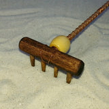 Mini Zen Garden Rake - Kiwi Tan