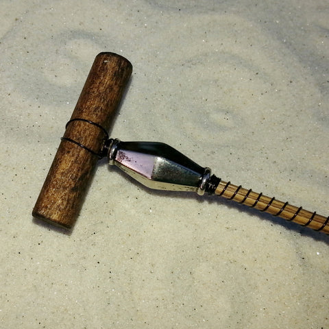 Mini Zen Garden Rake - Metal Pillar of Strength