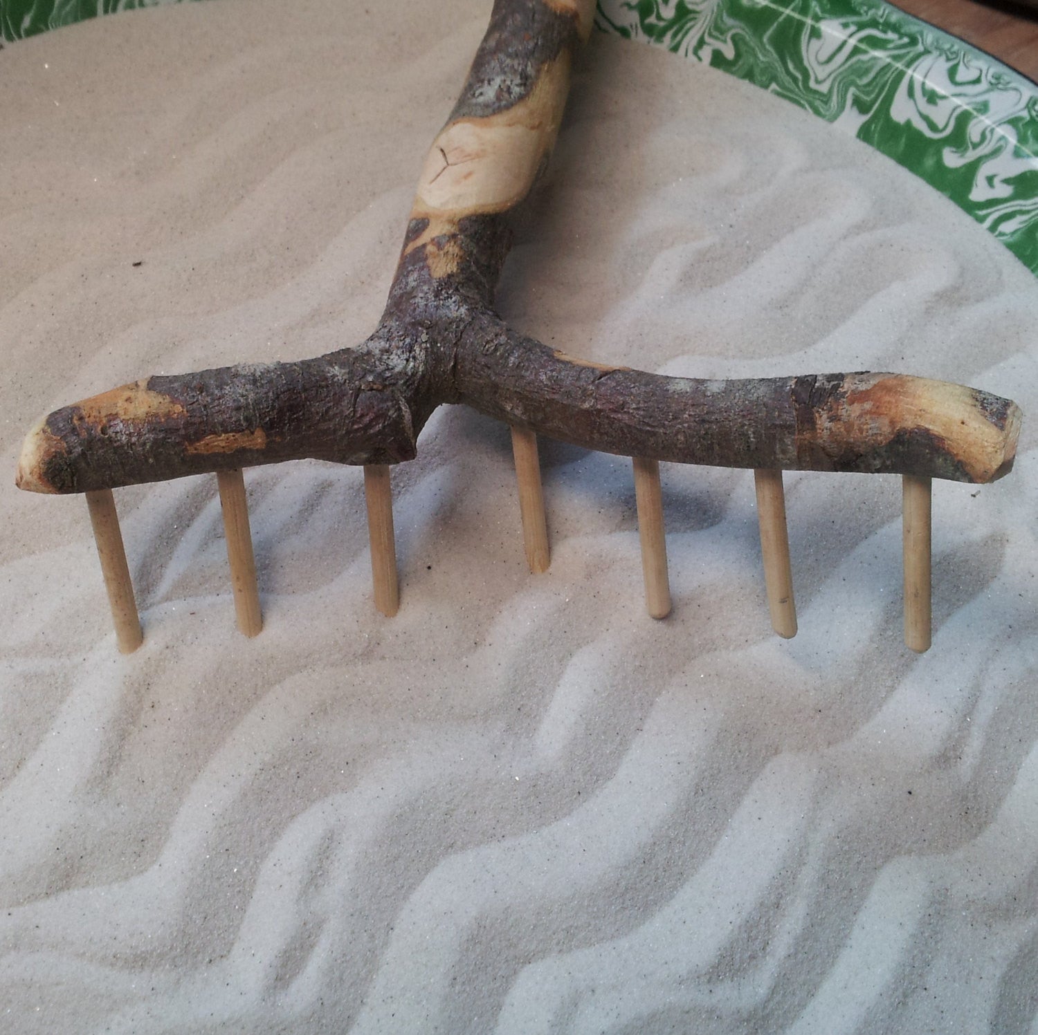 Tabletop Zen Garden Rake - From the Forest Floor – www.Mudmom.com