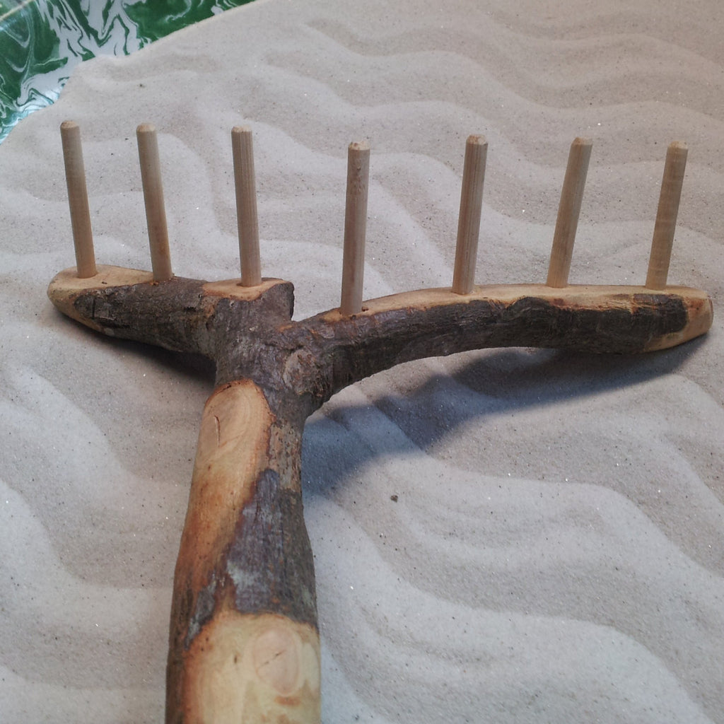 Tabletop Zen Garden Rake - From the Forest Floor – www.Mudmom.com
