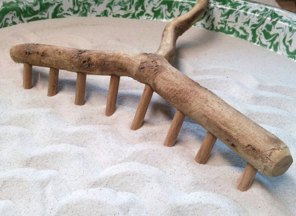 Tabletop Zen Garden Rake - From the Forest Floor VII – www.Mudmom.com