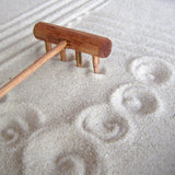 Mudmom's Original Zen Garden Sand 1 lb. With Plain Jane Zen Garden Rake